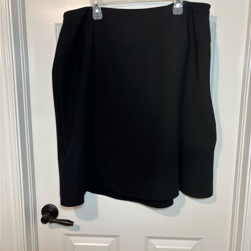 Talbots Black Midi Skirt Women’s 20W